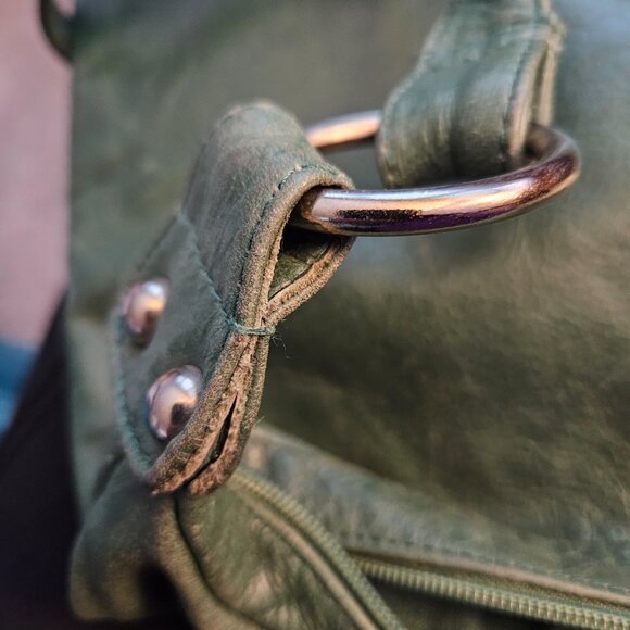 Women's - Vintage Daniel Leather shoulder cross-body purse - Picture 9 of 10